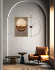 Ethereal Luminescence Art x Nomon Barcelona Gold Clock