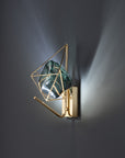 Euroluce Lampadari Cryrock Italian Crystal Wall Lamp by Spacio India