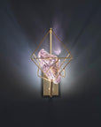 Euroluce Lampadari Cryrock Italian Crystal Wall Lamp by Spacio India