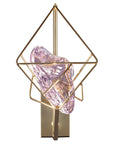Euroluce Lampadari Cryrock Italian Crystal Wall Lamp by Spacio India