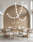 Euroluce Lampadari Dewy Italian Suspension Lamp by Spacio India.