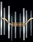 Euroluce Lampadari Neva Glass Wall Lamp by Spacio India.