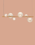 Euroluce Lampadari Bubbles Glass Suspension by Spacio India.