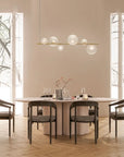 Euroluce Lampadari Bubbles Glass Suspension by Spacio India.