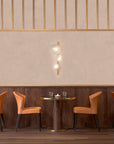 Euroluce Lampadari Bubbles Glass Wall Lamp by Spacio India.