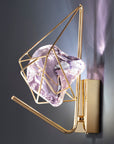 Euroluce Lampadari Cryrock Italian Crystal Wall Lamp by Spacio India