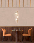 Euroluce Lampadari Bubbles Glass Wall Lamp by Spacio India.