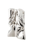 Bronze sculpture in polished finish on a white background
