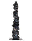 Front view of the Gardeco Storm Bronze Sculpture (Limited Edition), showcasing its dynamic abstract form, available at Spacio India retail stores and online.
