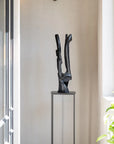 Gardeco Cornelius Vandeputte Wings Sculpture GA311 on display with natural lighting, exemplifying fine Belgian craftsmanship—available online and in-store at Spacio India.