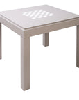 Giobagnara Venezia board game table with chess facia