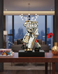 Golden Cheek To Cheek Ltd Edition Sculpture by Romero Britto | Spacio