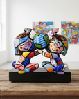 Children Of The World Pop Art Sculpture by Romero Britto | Spacio