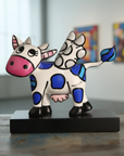 Flying Cow (Ltd Edition) Pop Art Sculpture by Romero Britto | Spacio