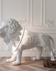 Haoshi Lion Sculpture Lighting Spacio India