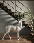Haoshi Deer Floor Vase Sculpture Spacio India