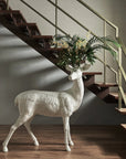 Haoshi Deer Floor Vase Sculpture Spacio India