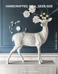 Haoshi Deer Floor Vase Sculpture Spacio India