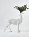 Haoshi Deer Floor Vase Sculpture Spacio India