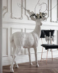 Haoshi Deer Floor Vase Sculpture Spacio India