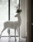 Haoshi Deer Floor Vase Sculpture Spacio India