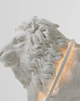 Haoshi Lion Sculpture Lighting Spacio India