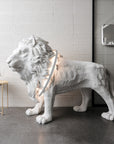 Haoshi Lion Sculpture Lighting Spacio India