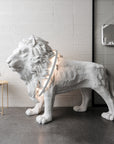 Haoshi Lion Sculpture Lighting Spacio India