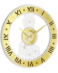 Incantesimo Genius 132 Gold Wall clock Spacio India