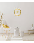 Incantesimo Genius 132 Gold Wall clock Spacio India