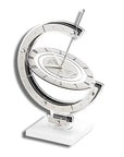 Incantesimo Greenwich Table Clock Silver Table Lamp Spacio India