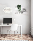 Incantesimo Tre Ore Nel Mondo 073M Wall Clock Spacio India