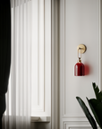 Designer wall-mounted lighting in brushed finish from Italamp Valentina Collection, at Spacio India