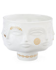 A glamorous JA Gilded Muse Dora Maar Bowl, inspired by the Gilded Muse collection by Jonathan Adler.