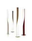 KDLN Evita floor lamp in different colours on a white back ground from Spacio India Italian Luxury Decorative Lighting Collection