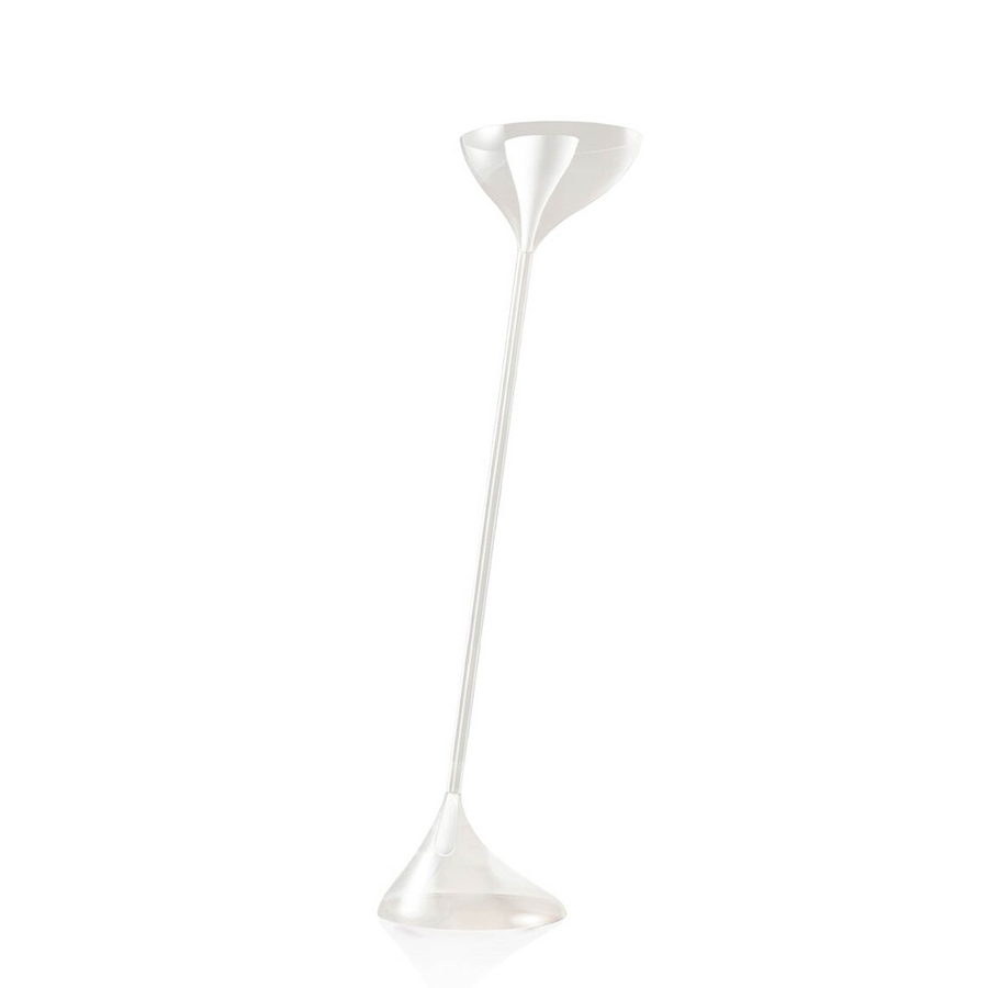 KDLN Floob Floor Lamp in a white finish on a white back ground from the Italian Lighting collection of Decorative Lights