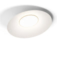 White ceiling light fixture on a white background from KDLN available at Spacio retail stores in India