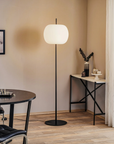KDLN Kushi XL Floor Lamp in Modern Home Office styled by Spacio India Interior Styling Team