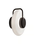 KDLN Tratto Wall in black finish on a white background