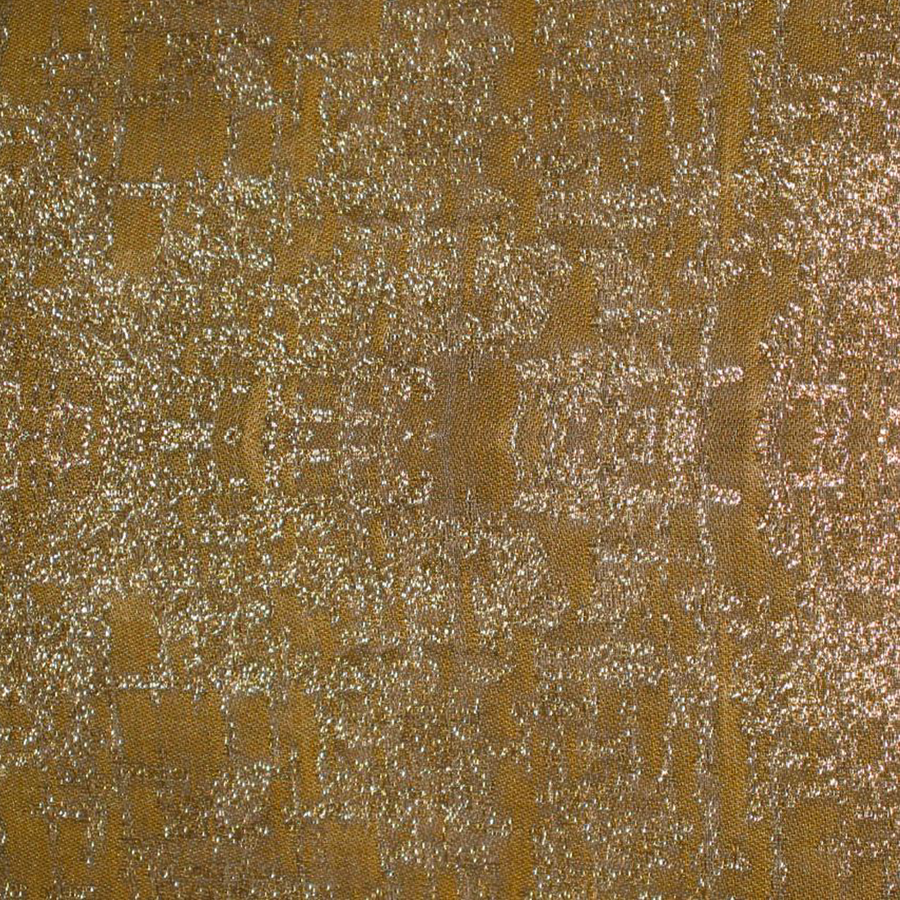 A close up image of LCD Metal Fabric from the LCD Textiles Tweed Collection.