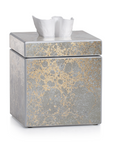 Natasha Glass Tissue Cover from Labrazel on a white background at Spacio retail store in Mumbai
