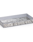 Willow Glass Tray from Labrazel on a white background at Spacio retail store in Mumbai