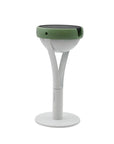 White & green solar lamp on a white background by Les Jardins available at Spacio retail stores in Mumbai & Kolkata.