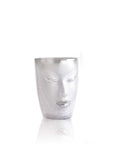 Side look of Maleras Crystal Electra Tumbler Clear from Masque collection on a white back ground for modern interiors available at Spacio India from the Drink ware of Bar Accessories Collection.