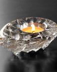 Maleras Crystal Candle Holder Into The Votive Cone