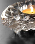 Maleras Crystal Candle Holder Into The Votive Cone