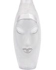 Close look of Maleras Crystal Electra Clear Decanter from Masque collection on a white back ground for modern interiors available at Spacio India from Bar Accessories Collection.