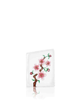 Maleras Crystal Sculpture Cherry Blossom Small on a white back ground available at Spacio India from the Sculptures and Art Objects Collection.