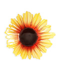 Top look of Maleras Crystal Sunflower Bowl Small Bowl on a white back ground for modern interiors available at Spacio India from Decor Accessories and Tableware Collection of Decorative Bowls.