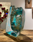Maleras Oceanus Crystal Art (Limited Edition) – Premium Swedish glasswork masterpiece showcasing marine aesthetics, offered by Spacio India.